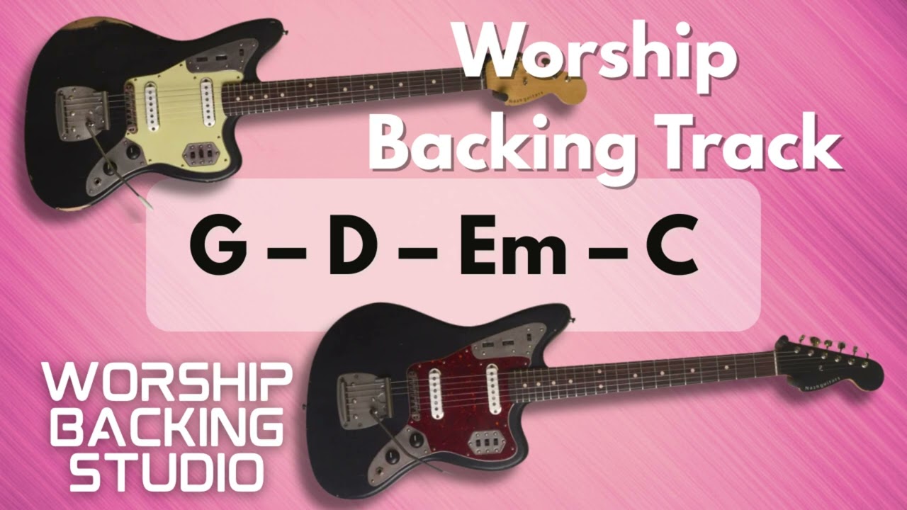 WORSHIP BACKING TRACK | G Major | I – V – vi – IV | Guitar Backing Track