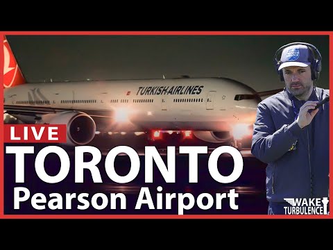 馃敶LIVE Toronto Pearson Friday Night! Airport Plane Spotting | CYYZ / YYZ