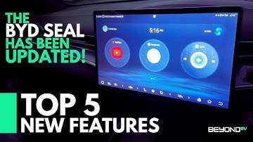 TOP 5 FEATURES of the new BYD SEAL 1.4 UPDATE