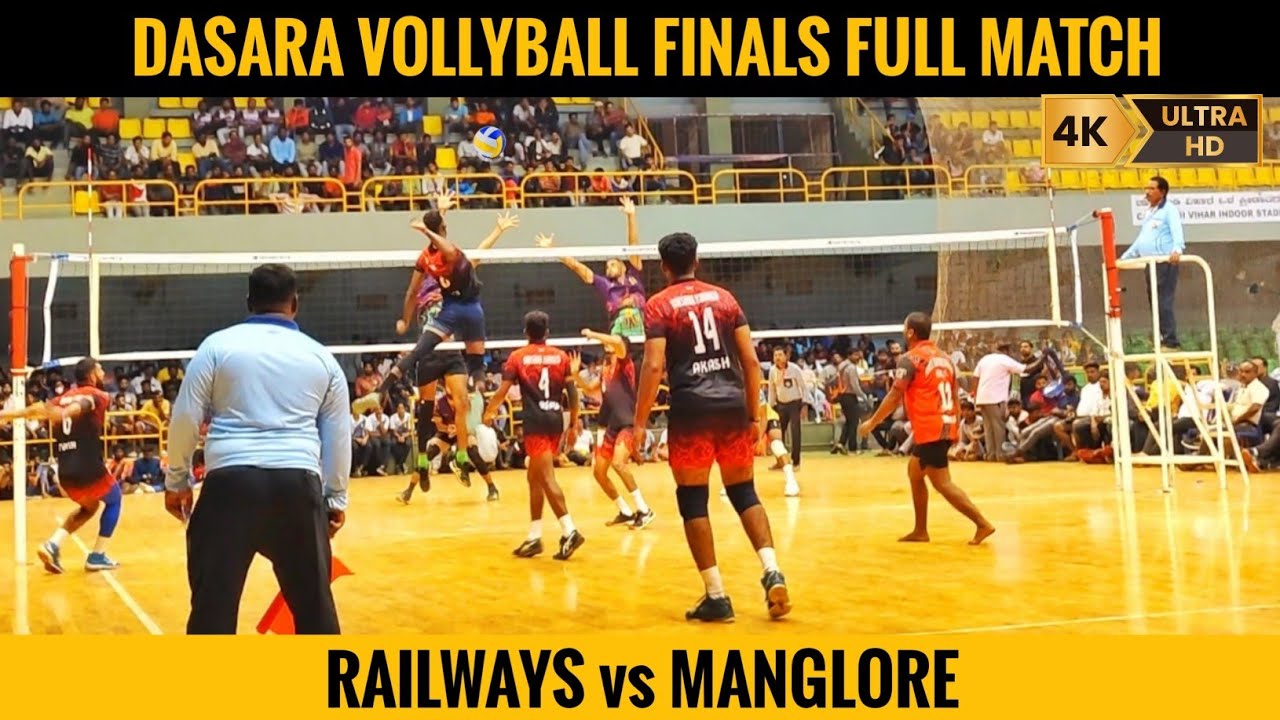 FULL MATCH - ವಾಲಿಬಾಲ್  ಫೈನಲ್ಸ್   | FINALS MENS VOLLEYBALL - MYSURU DASARA CUP