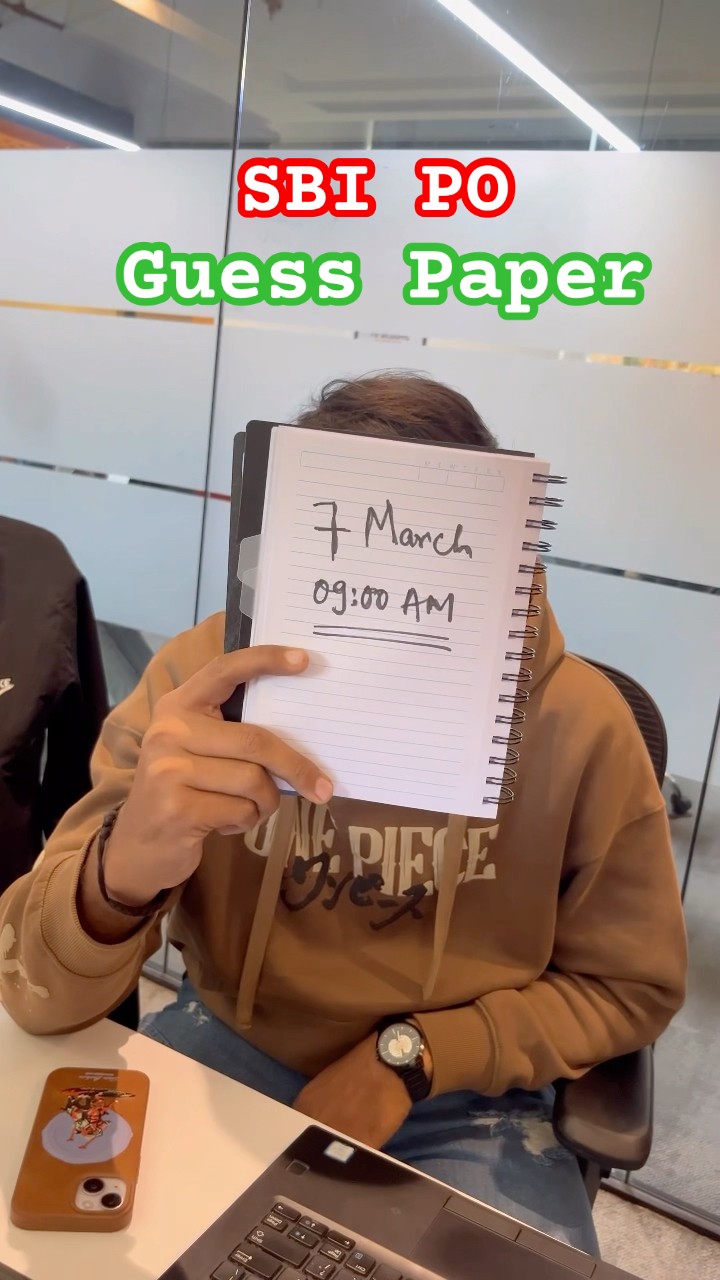 SBI PO Guess Paper ?