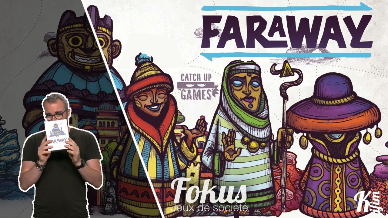 faraway: el juego narrativo de cartas. - Acheter Jeux de société