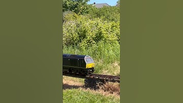 5” Gauge Class 67 Miniature Locomotive 🚈 #miniaturerailway #miniaturetrains #locomotive #train