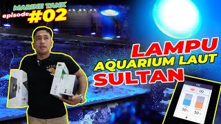 AQUARIUM AIR LAUT #EPS02 | IMPORT LAMPU DARI AMERIKA UNTUK AQUARIUM LAUT