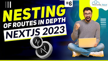 Nesting of Routes in NextJs - Explained | Next.js  Tutorial 2023 - Hindi