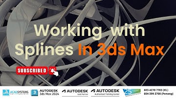 Working with Splines in 3ds Max