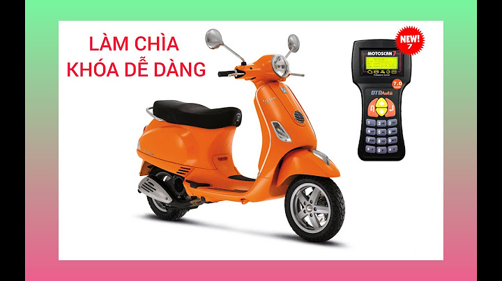 Đánh chìa khóa xe máy bị mất