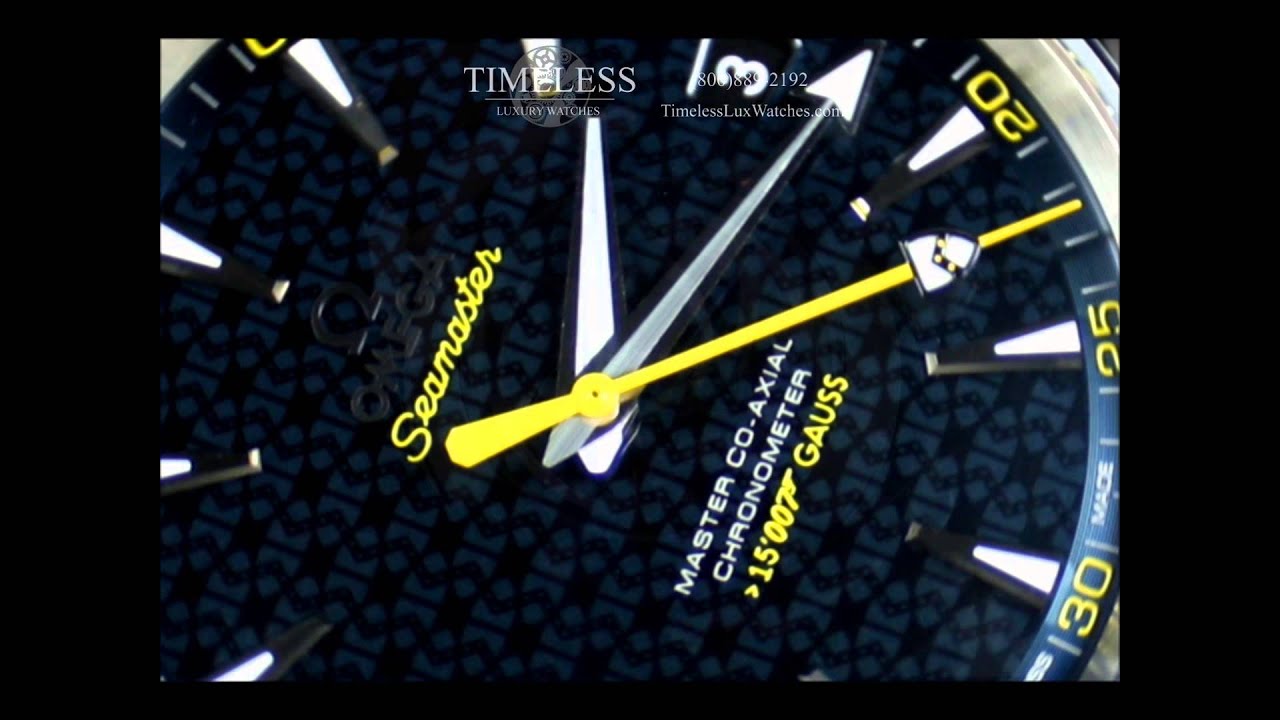 Omega Aqua Terra James Bond