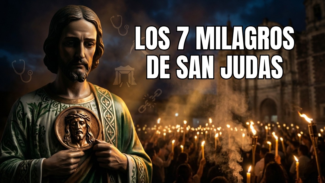 LOS 7 MILAGROS DE SAN JUDAS TADEO QUE MÉXICO NUNCA OLVIDÓ