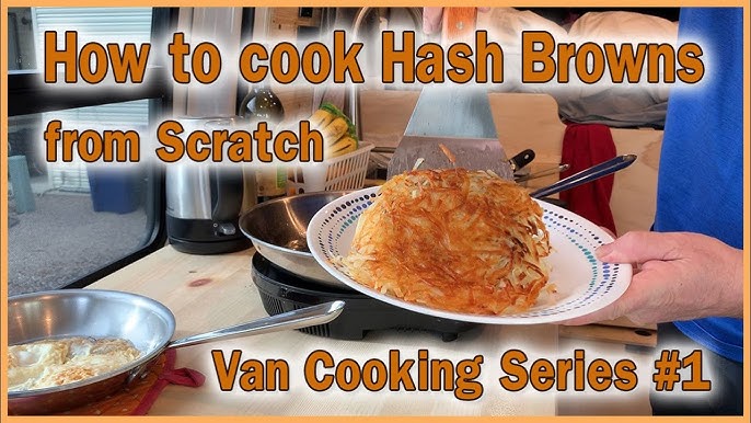 How To Make Hashbrowns From Scratch – So Crispy! – Melanie Cooks