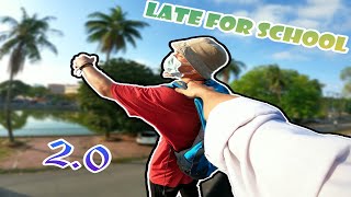 Late For School 2.0 || Parkour Pov Chase Thief || Muộn Thi