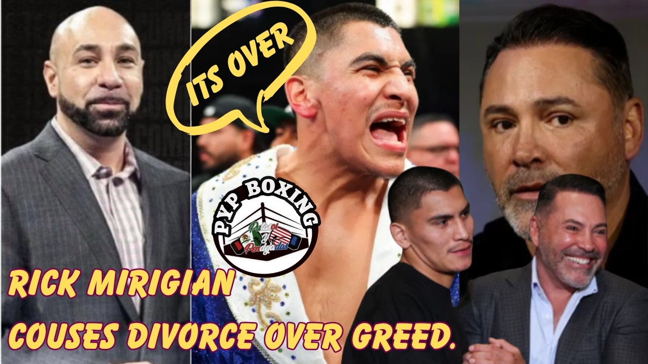 Vergil Drop the Greedy Manager. Save your Marriage CALL OSCAR! Vergil Ortiz Leaving Golden Boy?