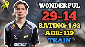 CS2 POV | W0NDERFUL (29-14) FACEIT RANKED (TRAIN) | VOICE COMMS