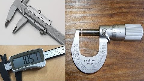 Measuring instruments and their least counts