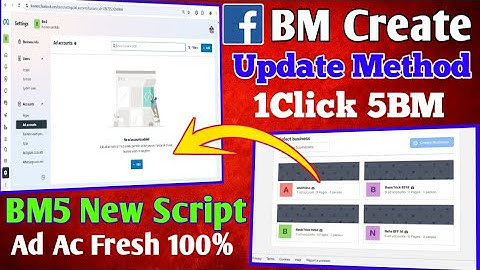 Facebook Business Manager Create UPDATE Method | BM5 Create Update Method | Threshold UPDATE Method