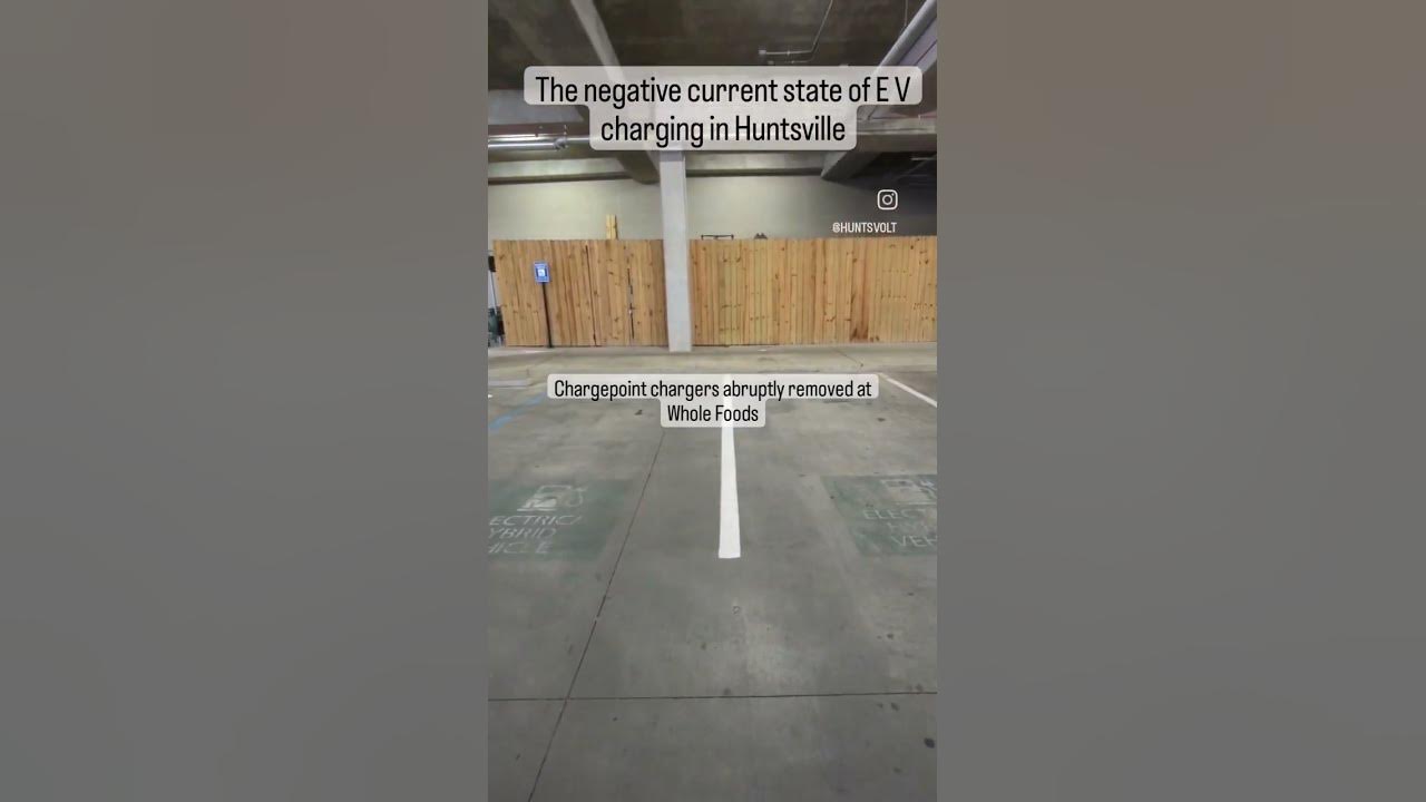 the negative current state of EV charging in Huntsville YouTube