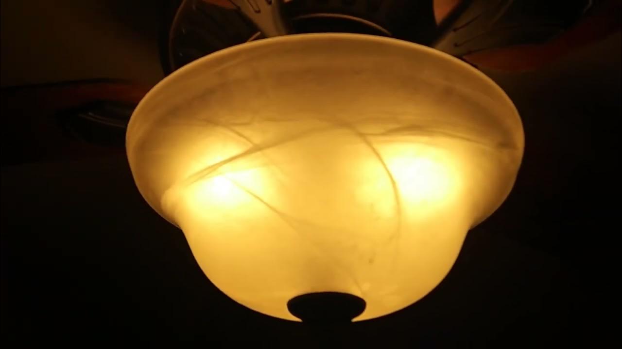 MY HARBOR BREEZE CROSSWINDS II CEILING FAN LIGHTS ARE FLICKERING PLEASE
