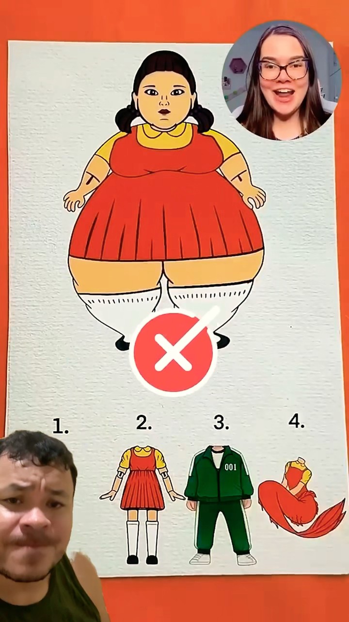 QUAL É O CORPO CERTO? #mayumigames #viralvideo #gartenofbanban #squidgame