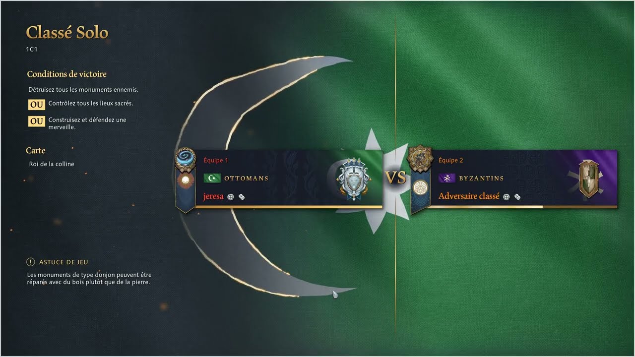 Il faut tenir le lieu sacré ! AOE4 Ottoman Ranked platine