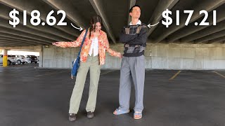 Thrifting Each Other’s Outfits… Then Wearing Them to Dinner