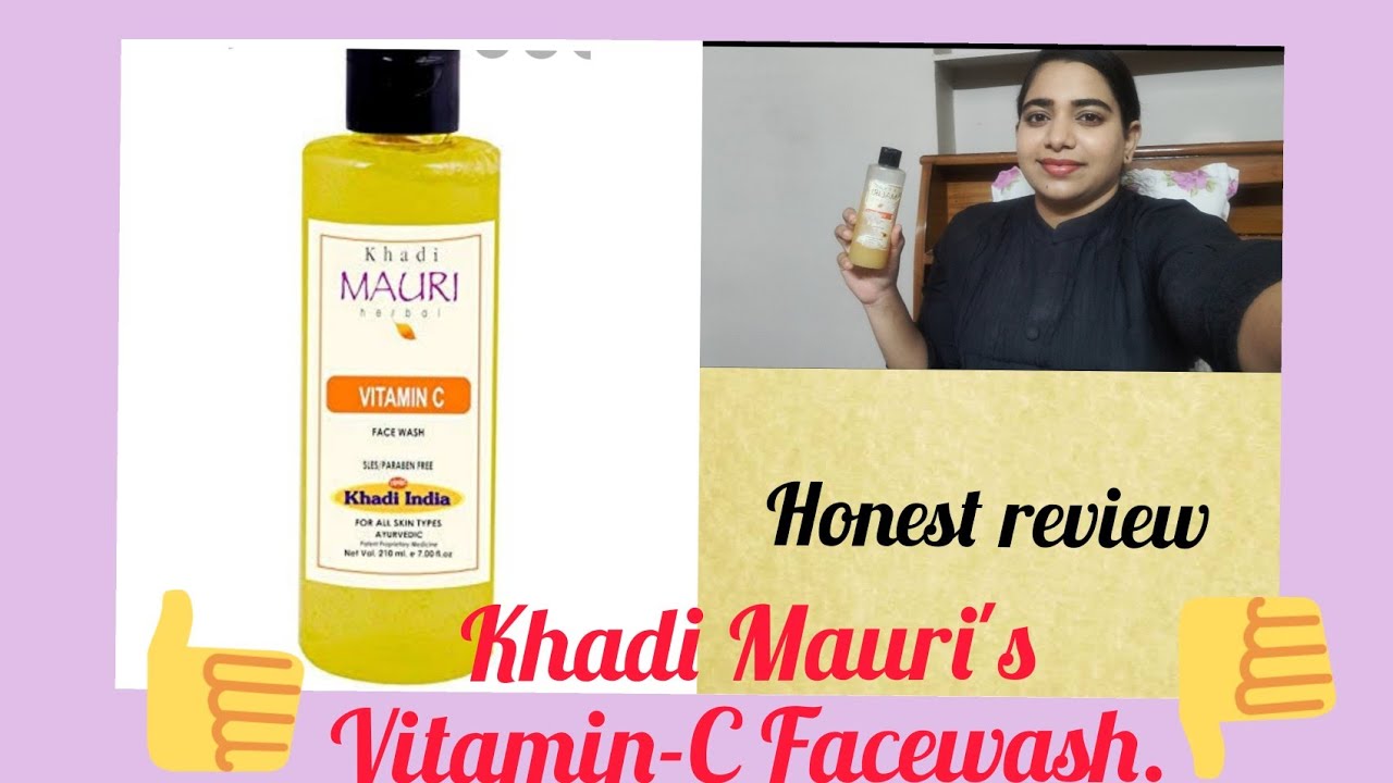khadi mauri vitamin c face wash