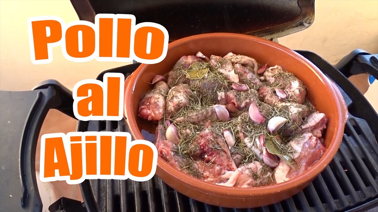 Pollo al ajillo - Spanisches Knoblauch Huhn [Weber Q 1200]