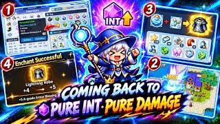 TWOM IMO Darlene: Pure Damage with a total of 88 Intelligence ft. I crafted a max stats dezo hat!🎉🙏🏼 screenshot 5