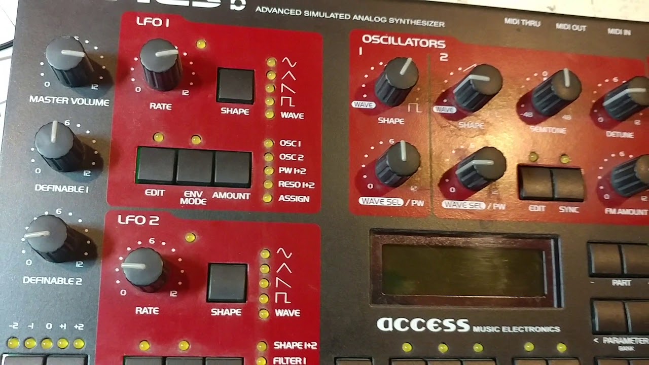 hxm250#Access Virus KB シンセサイザー 通電確認済み 現状 緊急赤字セール！】なんと21万円OFFの半額！ACCESSシンセサイザーをお