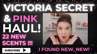 Mive Victorias Secret & Pink Fragrance Haul 22 New Scents You Need To Smell