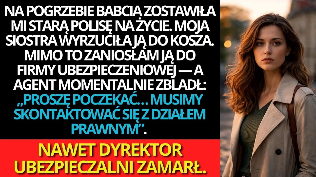„Tę polisę trzeba było wyrzucić” — Siostra wyrzuciła prezent babci, ale dyrektor…