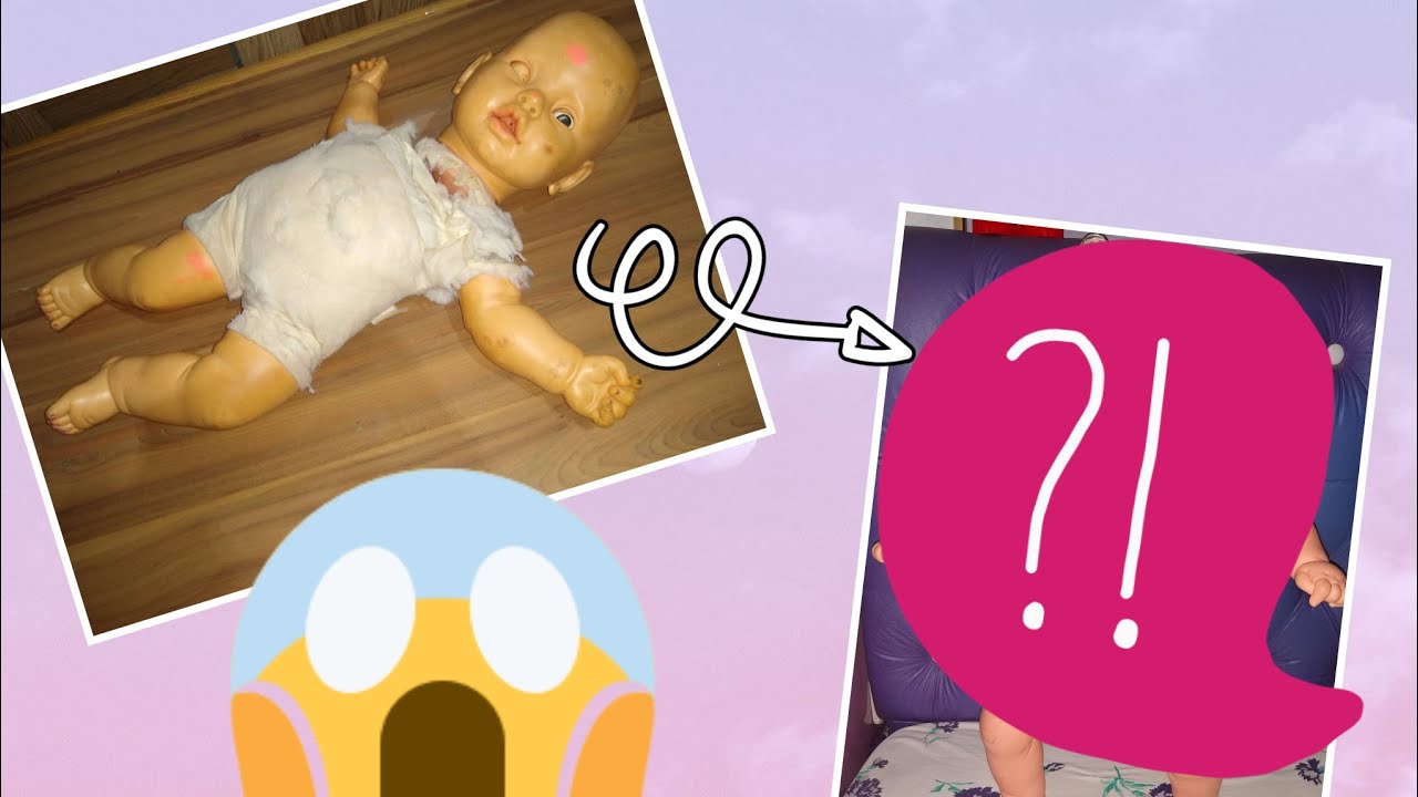 Restauração de uma boneca Meu Bebê - parte 2