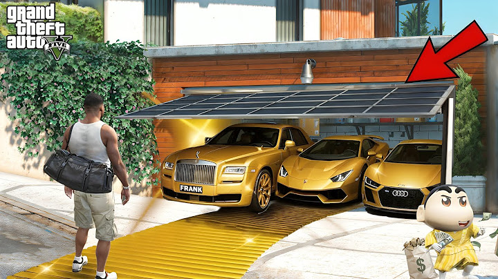 Franklin's Journey To Gold Supercars With Shinchan In GTA 5!