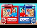Red Food vs Blue Food Challenge | Easy Secret Hacks and Gadgets by Multi DO Challenge