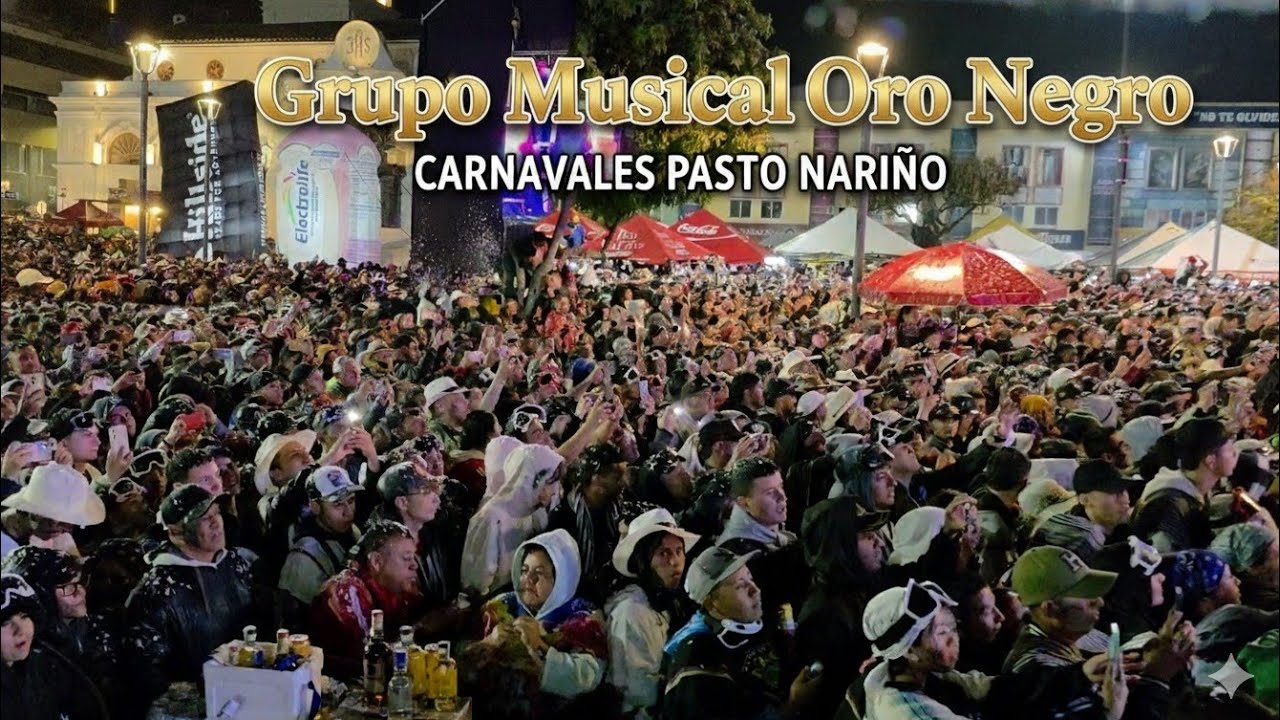 EN VIVO TODO EL CONCIERTO GRUPO MUSICAL ORO NEGRO PLAZA DE NARIÑO CARNAVAL DE NEGROS Y BLANCOS 2026