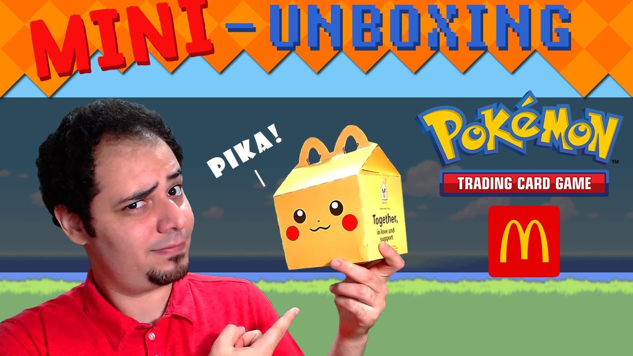Novas Cartas Pokémon do McDonald's, coleção 2022! Unboxing +