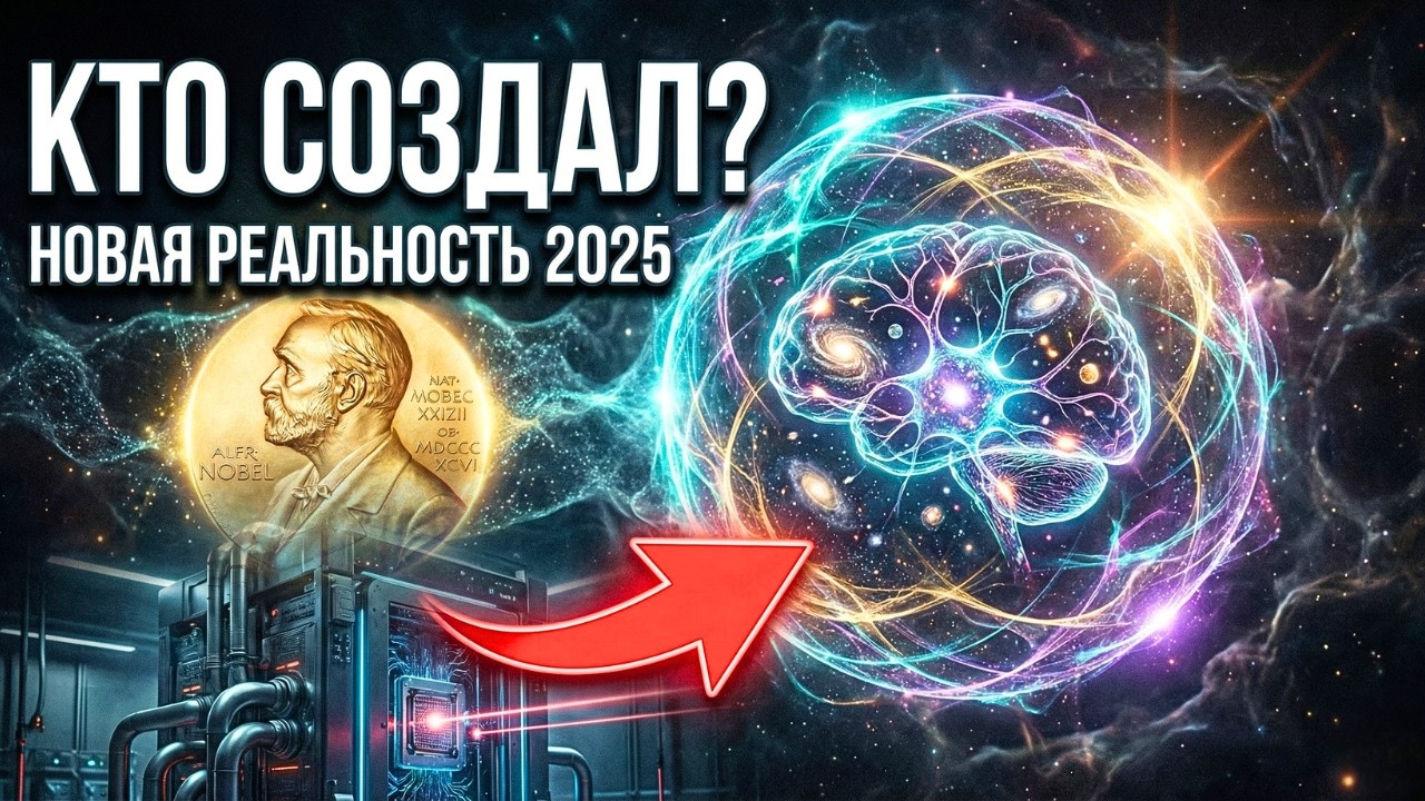 Нобелевская премия 2025: Твой мозг создаёт реальность квантово | Научное доказательство