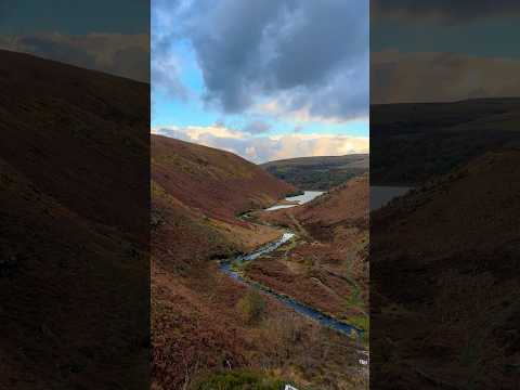 Soothing nature🍂 #shorts #england #travel #nature #Marsden #uk #mountains #hiking