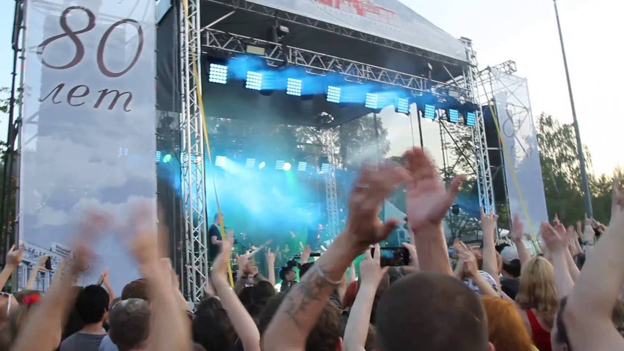 Вадим Самойлов. (Агата Кристи).Калининский район 80 лет."В интересах ...