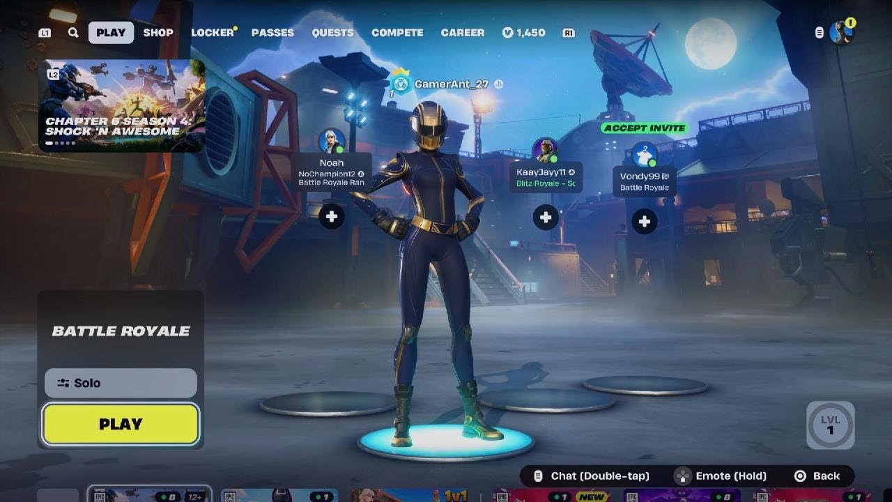 Fortnite NEW Lobby Background! Chapter 6 Season 4 - YouTube
