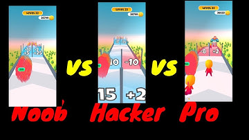 NOOB vs PRO vs HACKER - Arrow fest Hack All Levels GamePlay#games #memes #funny