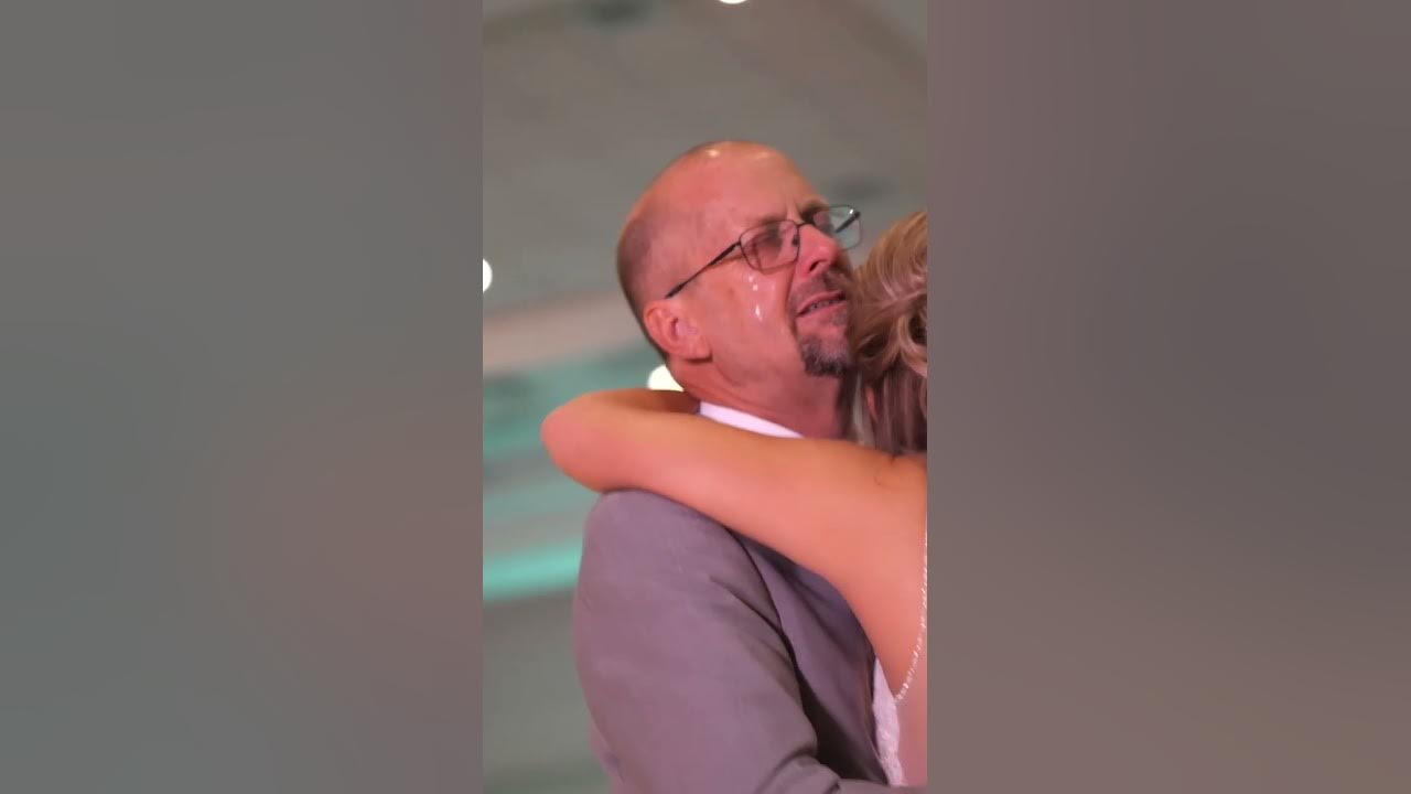 Laughter turning to Tears 🥲😭A father crying during the father+daughter dance gets us every time 🤧❤️ Laughter turning to Tears 🥲😭A father crying during the father+daughter dance gets us every time 🤧❤️