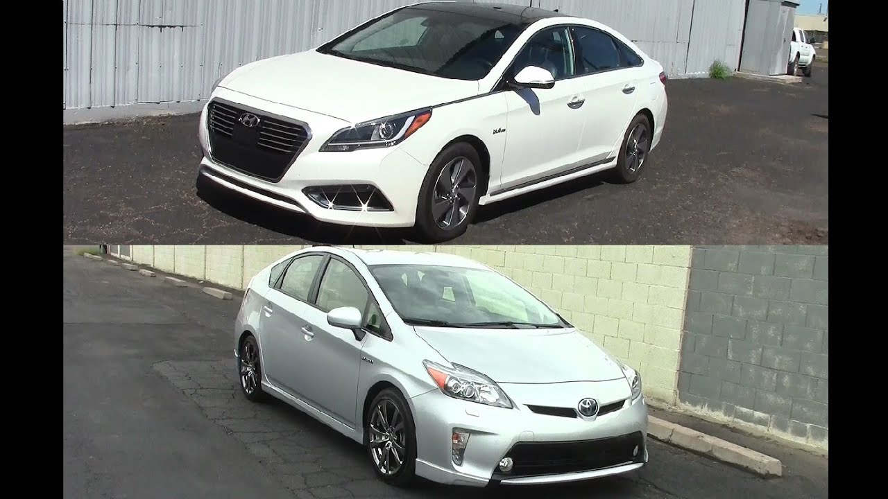 2016 Hyundai Sonata Hybrid Vs 2017 Toyota Prius You 2016 Hyundai Sonata Hybrid Vs 2017 Toyota Prius
