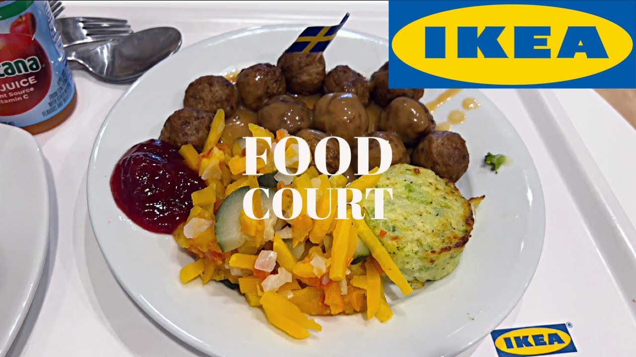 IKEA USA 🇺🇸 Food Court , Menu , Prices - YouTube