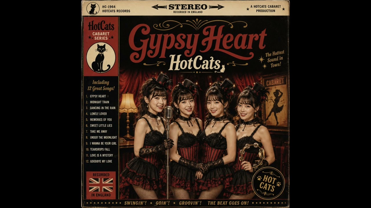ジプシーハート/HotCats(KoedoAI original song, big band style