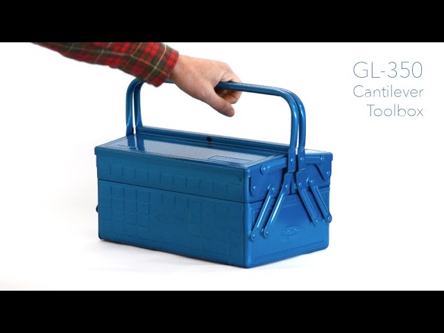 Toyo GL-350 Steel Toolbox - Blue