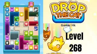 Drop The Cat Level 268 Walkthrough Solution 