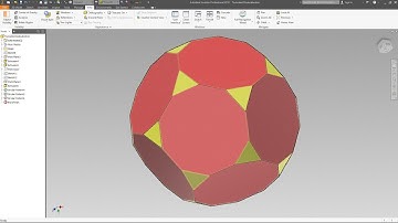 Truncated Dodecahedron - Autodesk Inventor