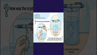 How to Grow Crystals from Alum Powder | Crystallization Experiment Explained in 30 Seconds | Recap