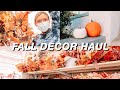 Fall Decor Haul | Decorating for Fall VLOG | Audrey Trullinger