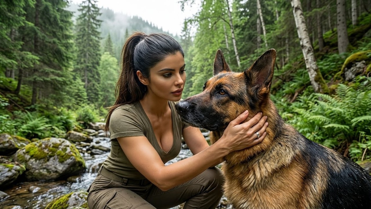 Alaska Survival - Woman and Dog Face Late Autumn Wilderness (Visual Story)